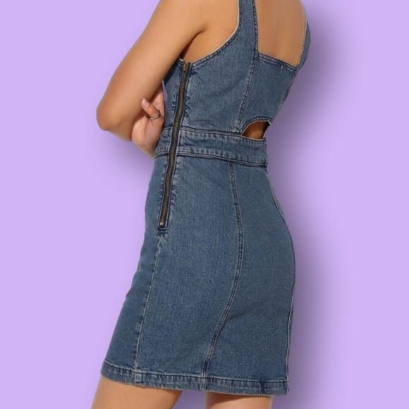 Urban Outfitters Dresses & Skirts - NWT Urban Silence + Noise Fitted Denim Dress, 8